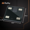 Ruhhy LCD bathroom scale - analytical black 20675 - (18492-0)