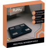 Ruhhy LCD bathroom scale - analytical black 20675 - (18492-0)