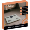 Ruhhy LCD bathroom scale - analytical white 20676 - (18493-0)