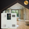 Ruhhy LCD bathroom scale - analytical white 20676 - (18493-0)