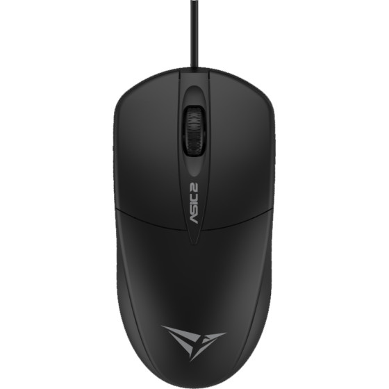 Alcatroz Usb Hr 1600 Cpi Optical Mouse Black Oem - (ASIC2-B)