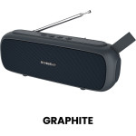 Sonic Gear Bluetooth 5.0 Super Bass Fm Radio Graphite Oem - (P8000G)