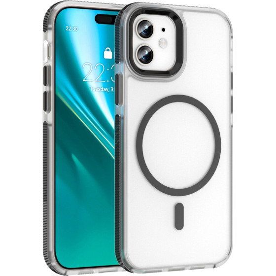 Etteri Icy Mag Case For Iphone 12 / 12 Pro 6,1'' black