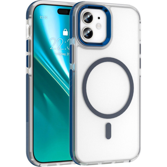 Etteri Icy Mag Case For Iphone 12 / 12 Pro 6,1'' blue