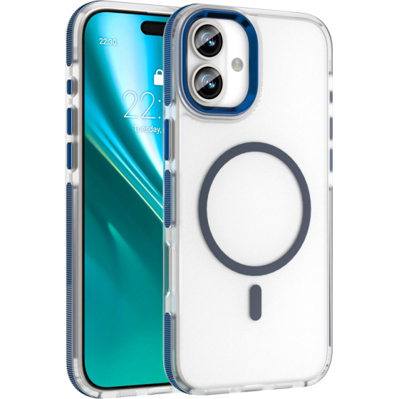 Etteri Icy Mag Case For Iphone 16 6,1'' blue
