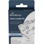 �������� ������� ������ MediaRange ( Brother TZ-241/TZe-241, 18mm, 8m, Laminated And Permanent Adhesive, Black On White) - (MRBTZ241)