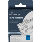 �������� ������� ������ MediaRange (Brother TZ-531/TZe-531, 12mm, 8m, Laminated And Permanent Adhesive, Black On Blue) - (MRBTZ531)