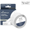�������� ������� ������ MediaRange (Dymo(R) 11352/S0722520) 25x54mm, Laminated And Permanent Adhesive, 500 pcs, Black On White - (MRDY11352)