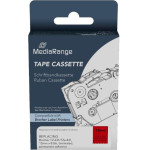 �������� ������� ������ MediaRange Brother TZ-431/TZe-431, 12mm, 8m, Laminated And Permanent Adhesive, Black On Red) - (MRBTZ431)