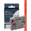 �������� ������� ������ MediaRange Brother TZ-431/TZe-431, 12mm, 8m, Laminated And Permanent Adhesive, Black On Red) - (MRBTZ431)
