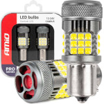 AMiO P21W BA15S 12/24V 6.000K 36x3030 Smd Led CAN-Bus ����� Pro Series 2���. - (03722)