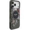 Guess Iml Flowers Pearl Strap Magsafe Case For Iphone 17 Pro Max Black - (GUHMP17XHFWBRCESK)