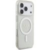 Guess Iml Glitter Pearl Strap Magsafe Case For Iphone 17 Pro Clear - (GUHMP17LHGCRELST)