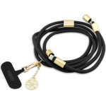 Guess Kabel Cbdy 4G Charm USB-C/USB-C 150cm Czarny - (GUCCUCNY4GDK)
