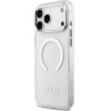 Guess Metal Outline Magsafe Case For Iphone 17 Pro Max Silver - (GUHMP17XHTRMS)