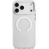Guess Metal Outline Magsafe Case For Iphone 17 Pro Max Silver - (GUHMP17XHTRMS)