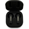 Guess Sluchawki Tws 4G Metal Logo Czarny - (GUTWSJ7HE4GK)