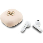 Guess Tws 4G Metal Logo Headphones Pink - (GUTWSJ7HE4GP)