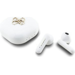 Guess Tws 4G Metal Logo Headphones White - (GUTWSJ7HE4GH)