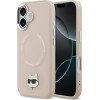 Karl Lagerfeld Choupette Pin Magsafe Case For Iphone 17 Pink - (KLHMP17SPSMLRCHP)