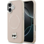 Karl Lagerfeld Choupette Pin Magsafe Case For Iphone 17 Pink - (KLHMP17SPSMLRCHP)
