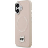 Karl Lagerfeld Choupette Pin Magsafe Case For Iphone 17 Pink - (KLHMP17SPSMLRCHP)