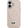 Karl Lagerfeld Choupette Pin Magsafe Case For Iphone 17 Pink - (KLHMP17SPSMLRCHP)