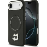Karl Lagerfeld Choupette Pin Magsafe Case For Iphone Air Black - (KLHMP17MPSMLRCHK)