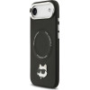 Karl Lagerfeld Choupette Pin Magsafe Case For Iphone Air Black - (KLHMP17MPSMLRCHK)