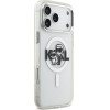 Karl Lagerfeld Iml Glitter Karl & Choupette Sketch Logo Magsafe Case For Iphone 17 Pro Max Clear - (KLHMP17XHGKCGKBT)