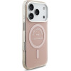 Karl Lagerfeld Iml Karl Rsg Logo Magsafe Case For Iphone 17 Pro Pink - (KLHMP17LHKRSGPP)