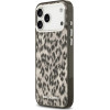 Karl Lagerfeld Iml Leopard Pattern Magsafe Case For Iphone 17 Pro Max Brown - (KLHMP17XHDLEOICW)