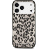 Karl Lagerfeld Iml Leopard Pattern Magsafe Case For Iphone 17 Pro Max Brown - (KLHMP17XHDLEOICW)