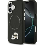 Karl Lagerfeld Karl & Choupette Pins Magsafe Case For Iphone 17 Black - (KLHMP17SPSMLRKCK)