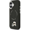 Karl Lagerfeld Karl & Choupette Pins Magsafe Case For Iphone 17 Black - (KLHMP17SPSMLRKCK)