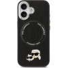 Karl Lagerfeld Karl & Choupette Pins Magsafe Case For Iphone 17 Black - (KLHMP17SPSMLRKCK)