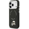 Karl Lagerfeld Karl & Choupette Pins Magsafe Case For Iphone 17 Pro Black - (KLHMP17LPSMLRKCK)