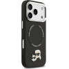Karl Lagerfeld Karl & Choupette Pins Magsafe Case For Iphone 17 Pro Max Black - (KLHMP17XPSMLRKCK)