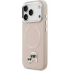 Karl Lagerfeld Karl & Choupette Pins Magsafe Case For Iphone 17 Pro Max Pink - (KLHMP17XPSMLRKCP)