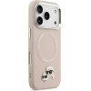 Karl Lagerfeld Karl & Choupette Pins Magsafe Case For Iphone 17 Pro Pink - (KLHMP17LPSMLRKCP)