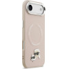Karl Lagerfeld Karl & Choupette Pins Magsafe Case For Iphone Air Pink - (KLHMP17MPSMLRKCP)