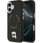 Karl Lagerfeld Karl Pin Magsafe Case For Iphone 17 Black - (KLHMP17SPSMLRKLK)