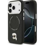 Karl Lagerfeld Karl Pin Magsafe Case For Iphone 17 Pro Black - (KLHMP17LPSMLRKLK)