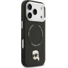Karl Lagerfeld Karl Pin Magsafe Case For Iphone 17 Pro Max Black - (KLHMP17XPSMLRKLK)