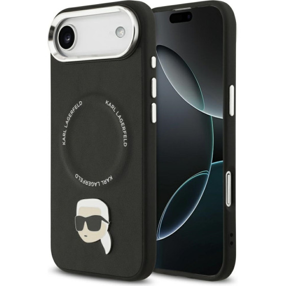 Karl Lagerfeld Karl Pin Magsafe Case For Iphone Air Black - (KLHMP17MPSMLRKLK)