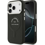 Karl Lagerfeld Karl Rsg Logo Magsafe Case For Iphone 17 Pro Black - (KLHMP17LPSKRSGEK)