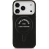 Karl Lagerfeld Karl Rsg Logo Magsafe Case For Iphone 17 Pro Black - (KLHMP17LPSKRSGEK)