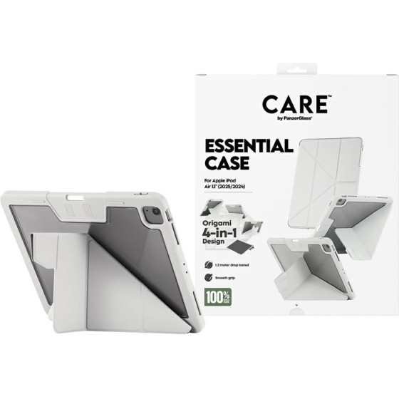 PanzerGlass Etui Care By Y Fold Do Ipad Air 13 (2024/2025) Jasnoszary - (CR90069)