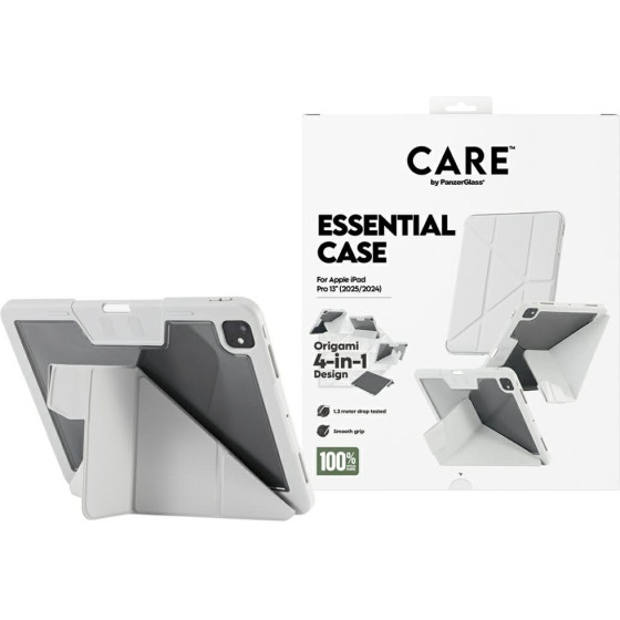 PanzerGlass Etui Care By Y Fold Do Ipad Pro 13 (2025/2024) Jasnoszary - (CR65914)