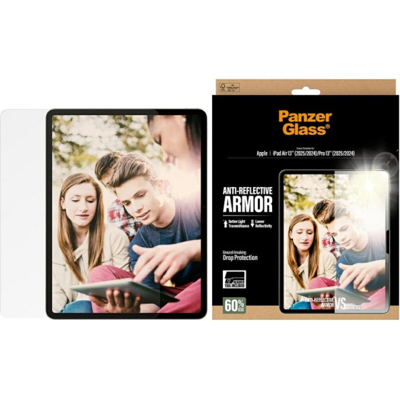 PanzerGlass Szklo Hartowane Ultra-Wide Fit Reflective Armor Do Ipad Air 13 (2025/2024) / Pro 13 (2025/2024) - (PG73572)